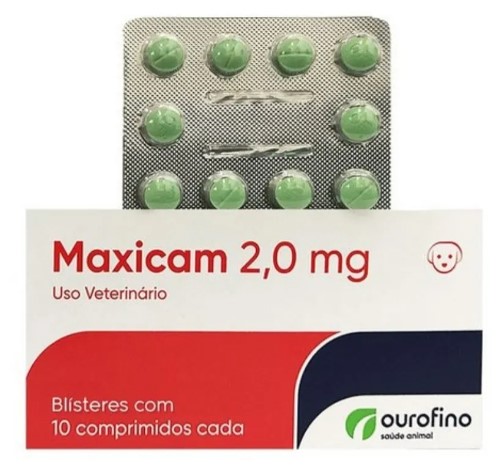 Anti-Inflamatório Maxicam Ourofino 2,0mg