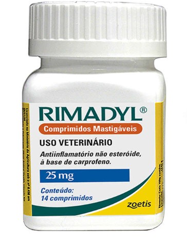 Anti-Inflamatório Zoetis Rimadyl 25mg