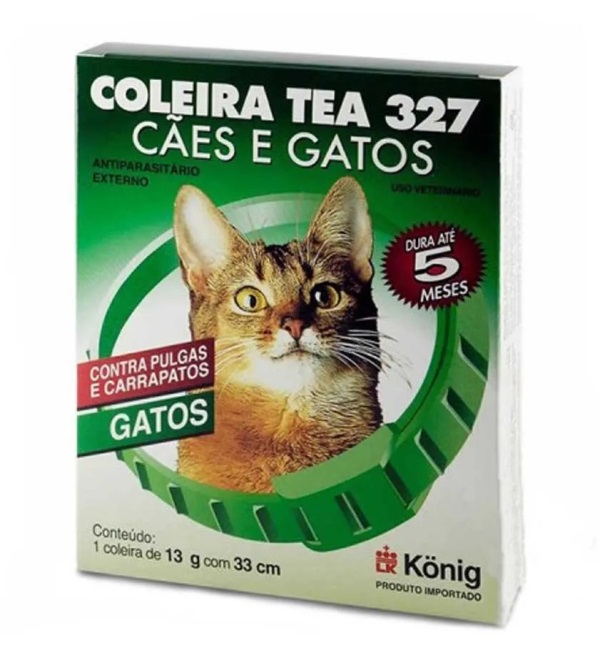 Coleira TEA 327 Para Gatos 33cm