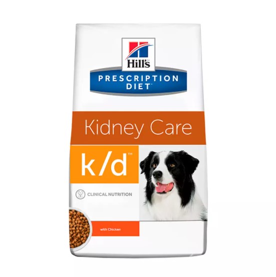 Ração Hills Prescription Diet K/D Cuidado Renal Para Cães Adultos Com Doença Renal