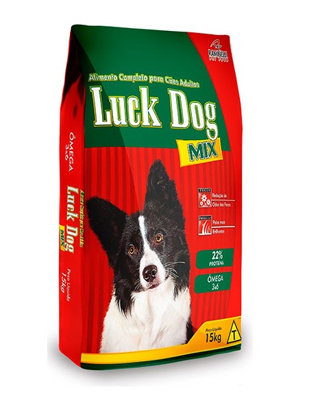 Ração Luck Dog Mix 22% para Cães