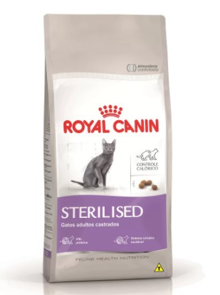 Ração Royal Canin Sterilised - Gatos Adultos