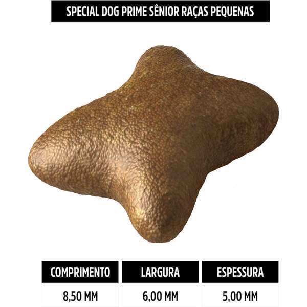 Ração Special Dog Prime para Cães Sênior de Raças Pequenas