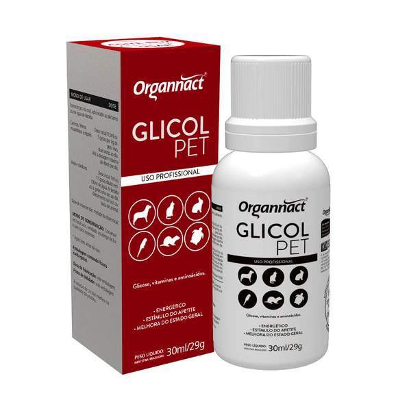 Suplemento Vitamínico Glicol Pet Organnact