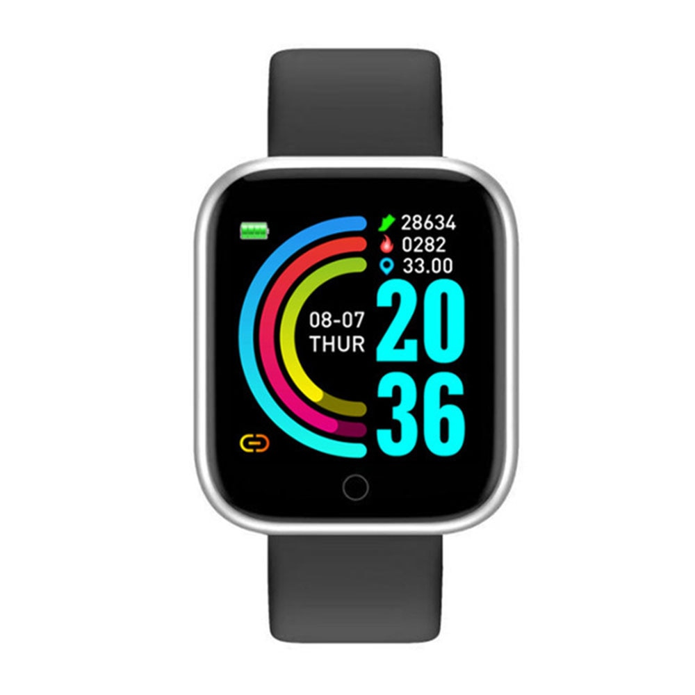 Relógio Inteligente Smartwatch Y68 com Monitor Fitness Huawei