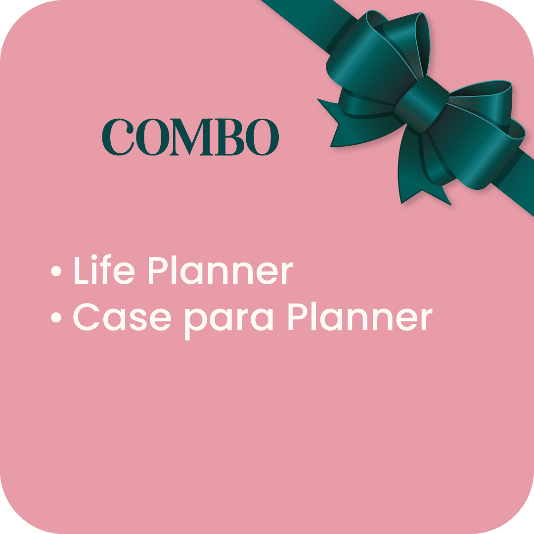Combo Life Planner + Case para Planner