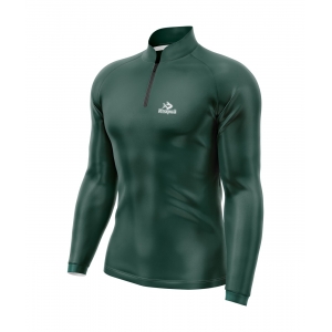 Camisa de Praia Personalizada Verde Escuro Proteção Solar UV50