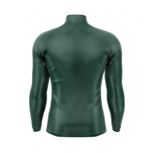 Camisa de Praia Personalizada Verde Escuro Proteção Solar UV50