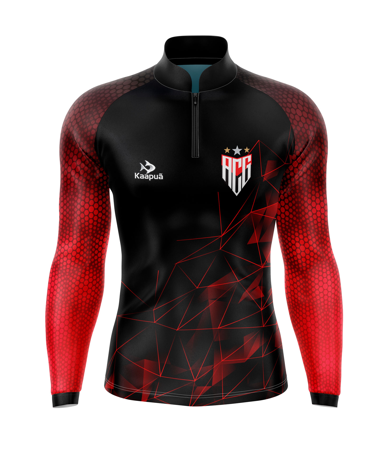 Camisa Personalizada Atlético Goiano Kaa01a Proteção Solar UV50