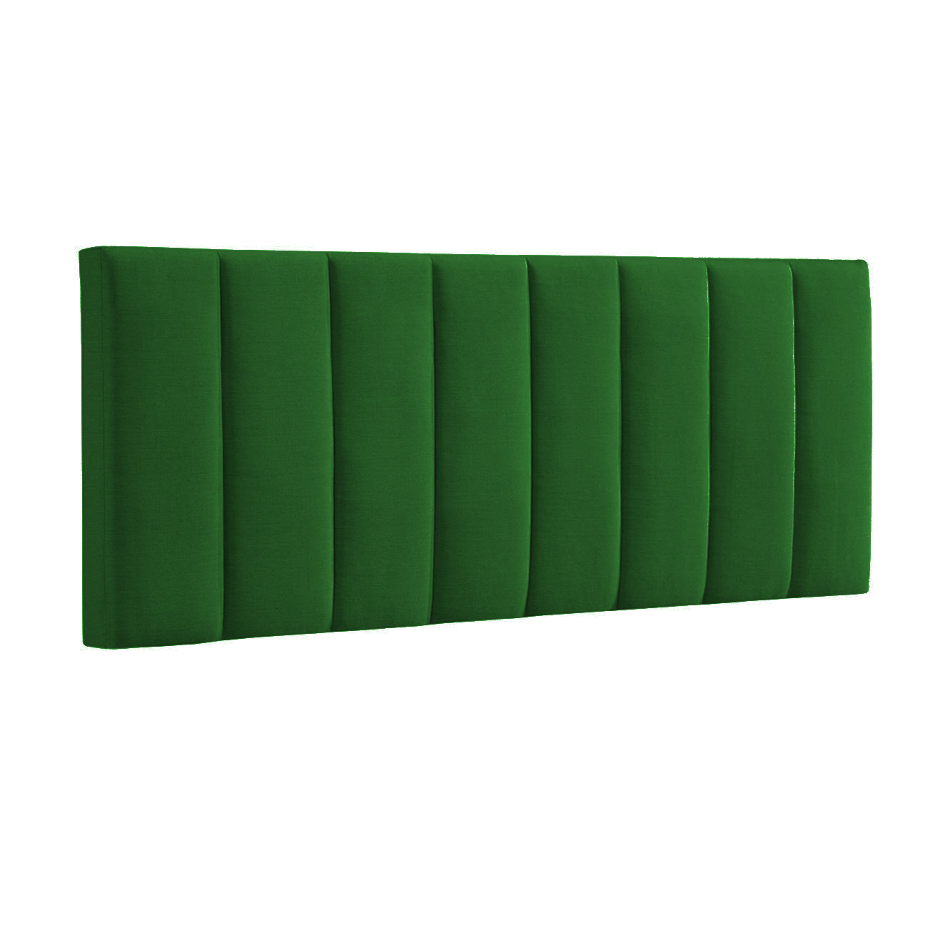 Kit Cabeceira Painel Queen + Banco Calçadeira Estofado Jade 160cm Suede Verde - AM Interiores