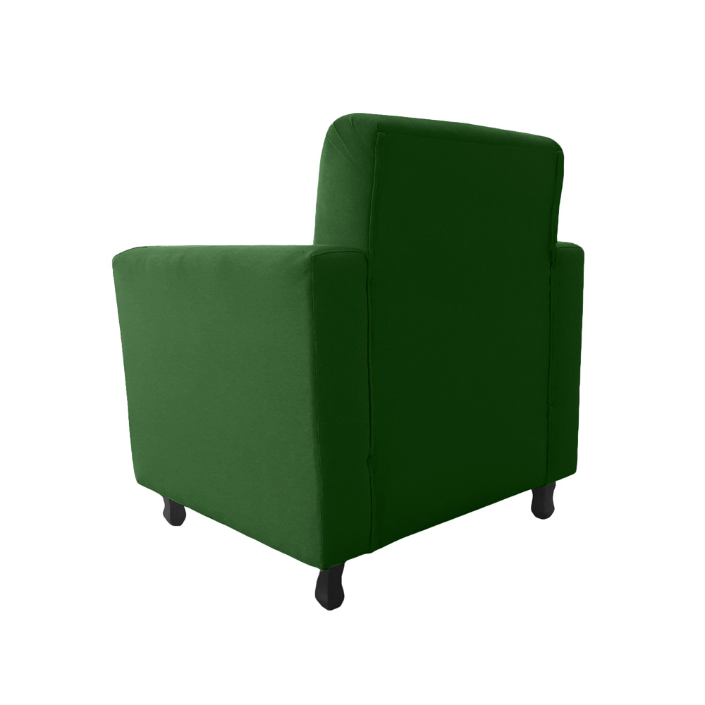 Kit Sofa + Poltrona Elegance Suede Verde - AM Interiores