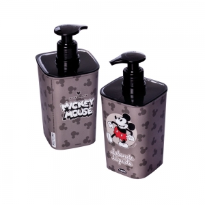 Porta Sabonete Líquido de Plástico 420ml Classic Mickey - Plasútil