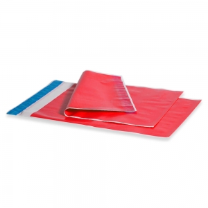 Envelope Segurança Reciclado Vermelho 19x25cm 250und - Foto 1