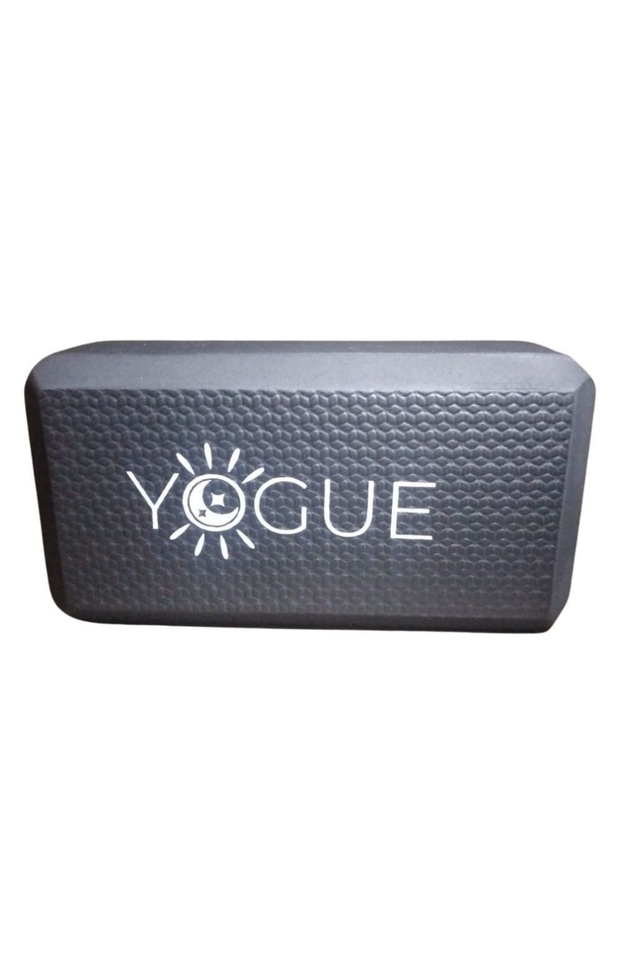 Bloco de Yoga Premium Yogue - Preto - Foto 0