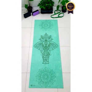 Kit Tapete de Yoga Aveludado Ganesha + Mini Mat Aveludado Ganesha - Foto 2