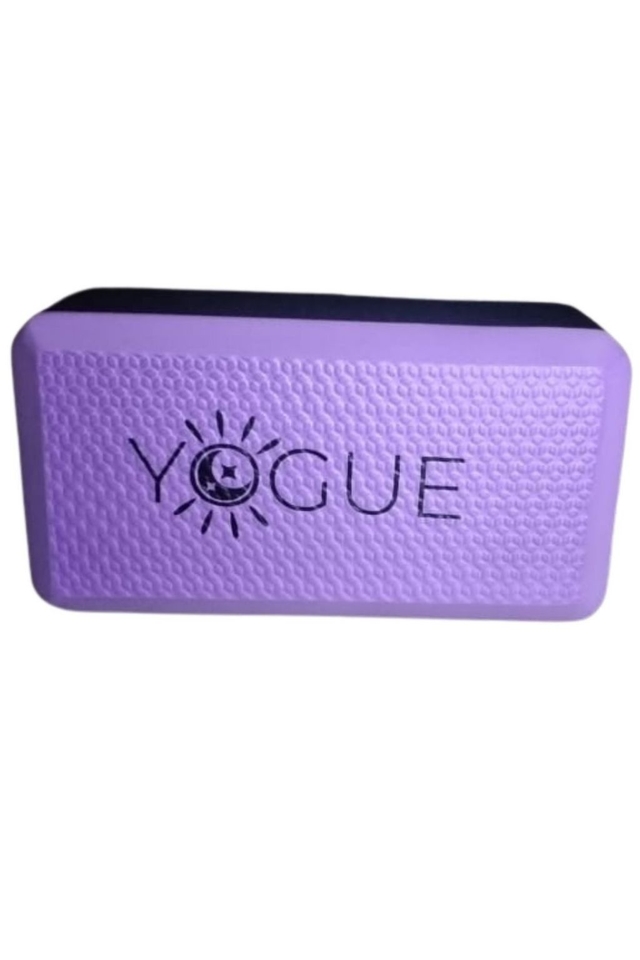 Kit 2 Blocos De Yoga Premium Yogue  - Roxo - Foto 1