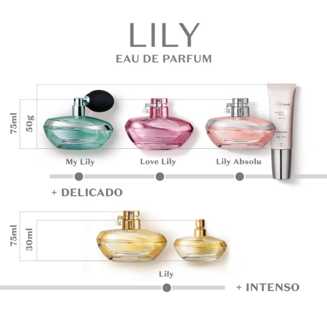 Lily Absolu Eau De Parfum 75ml - O Boticário