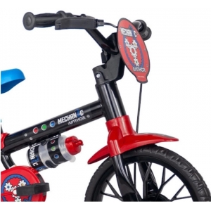 Bicicleta Infantil Aro 12 Mechanic com Rodinhas, Nathor