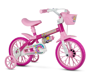 Bicicleta Infantil Aro 12 FLOWER - Nathor