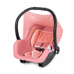 Carrinho de Bebê com Bebê Conforto Solare Rosa Coroa Tutti Baby