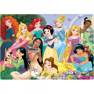 Jogo de Mesa Quebra Cabeça 48 PÇ Grande Disney Princesas Toyster