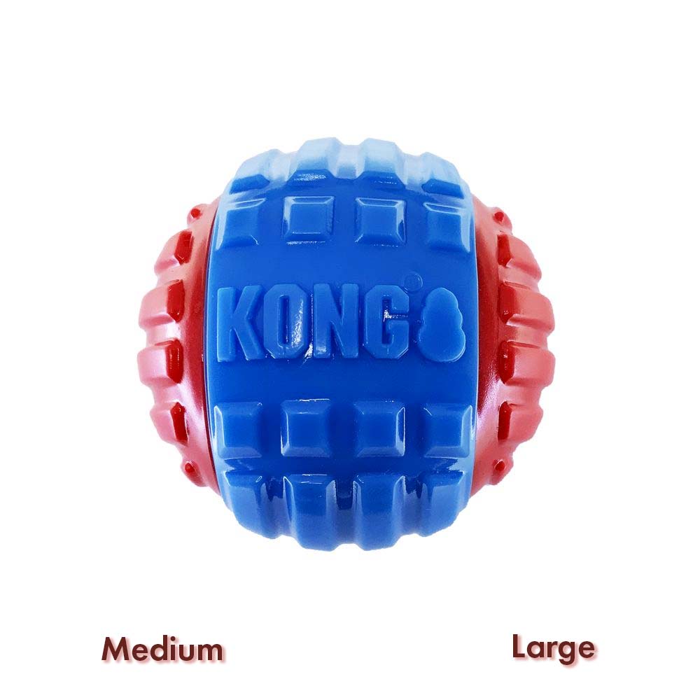 Kong CoreStrength Rattlez Ball - Bola durável para cães