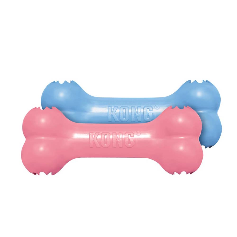 Kong Puppy Goodie Bone  SMALL - Brinquedo Recheável Para Filhotes PEQUENOS