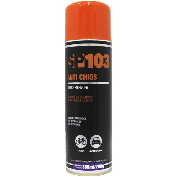 Anti Ruído para Freios Spray 300ml - SP103 - Sieger