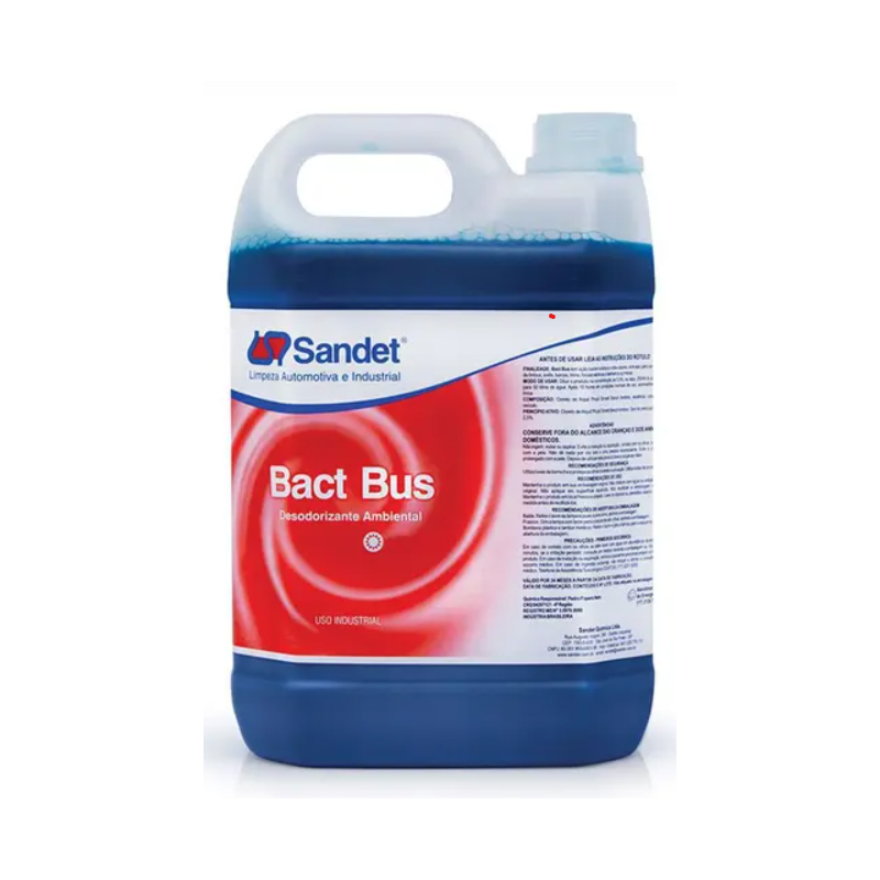 Bactericida e Desodorizante 5 Litros Bact Bus - Sandet