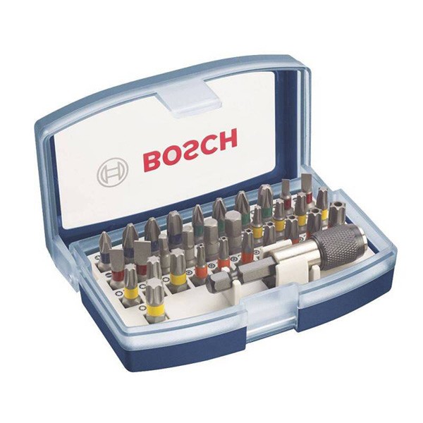 Kit de Bits - Estojo com 32 Peças - Bosch
