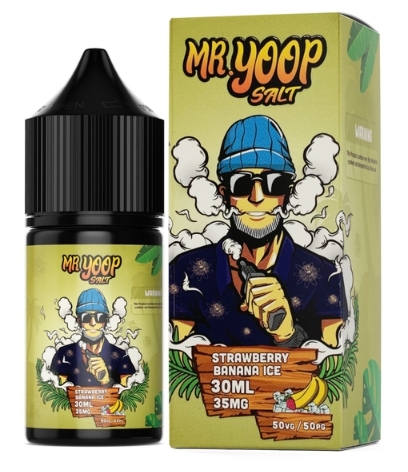 Juice Mr. Yoop - Nic Salt Strawberry Banana Ice 30ml