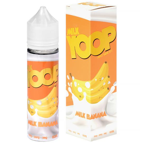 Juice Yoop Milk Banana - Free Base 60ml