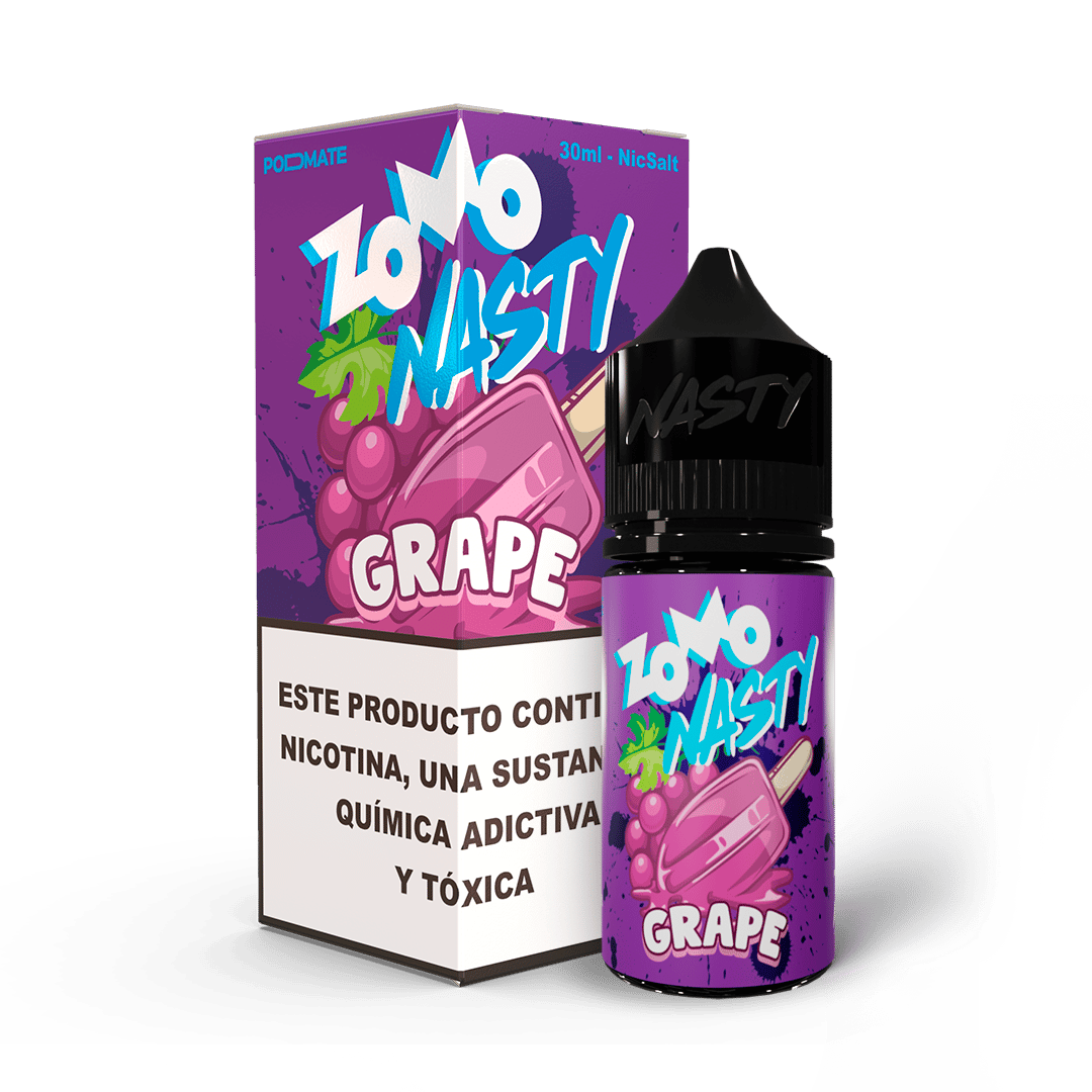 Juice Zomo Nasty - Picolé Grape - Nicsalt 30ml