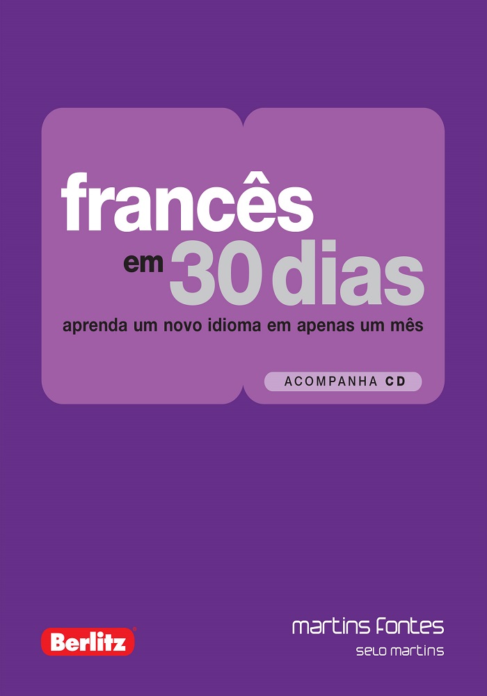 Francês em 30 dias + CD  - Martins Fontes