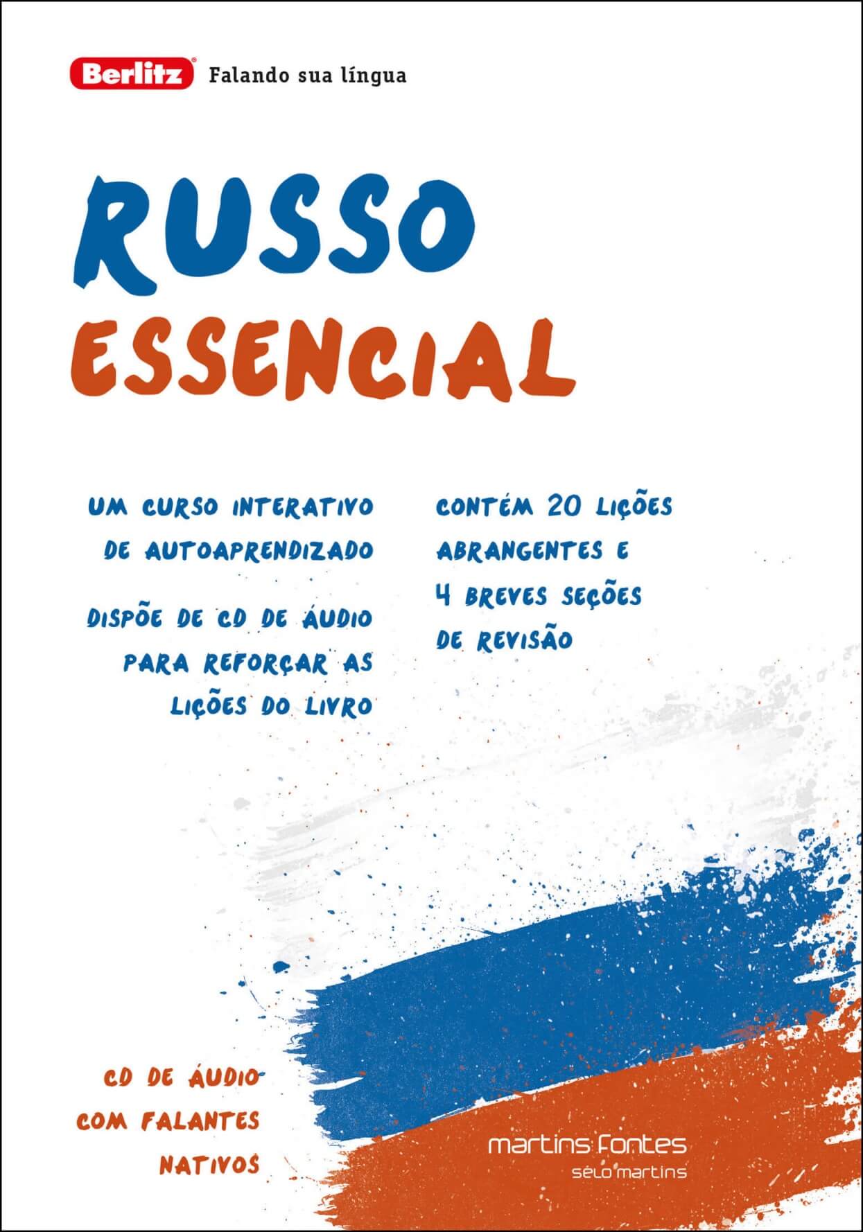 Russo essencial + CD  - Martins Fontes