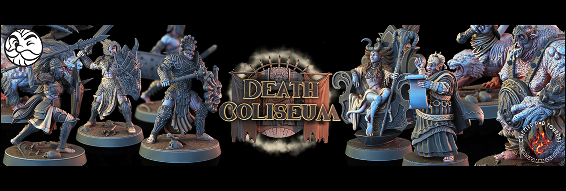 Coleção Death Coliseum - Crippled God Foundry