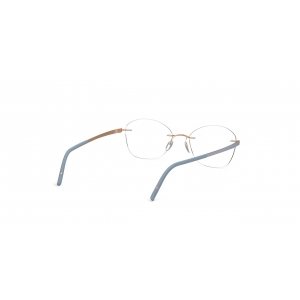 Óculos de Grau Feminino Silhouette Momentum 5529/EU - Foto 5