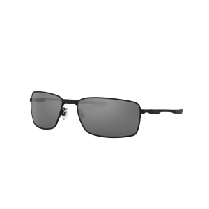 Óculos de Sol Masculino Oakley OO 4075 Square Wire Preto - Foto 1