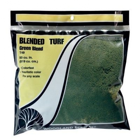 Blended Turf - Green Blend - WOODLAND SCENICS - T49