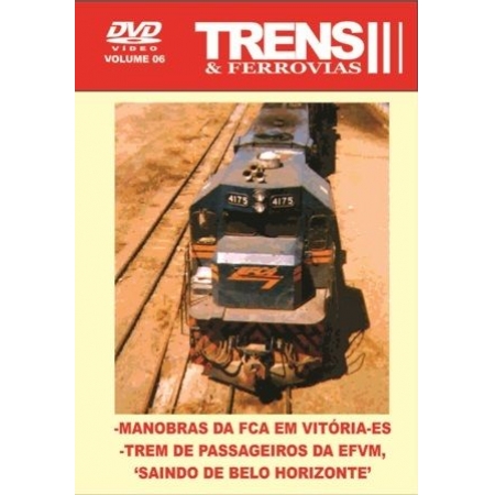 DVD FCA em Vitória e Passageiro da EFVM em BH - TRENS E FERROVIAS - 06