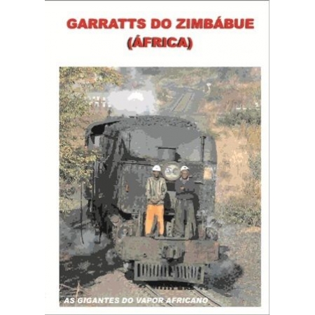 DVD Garrattz do Zimbábue (Á�frica) - TRENS E FERROVIAS - 67
