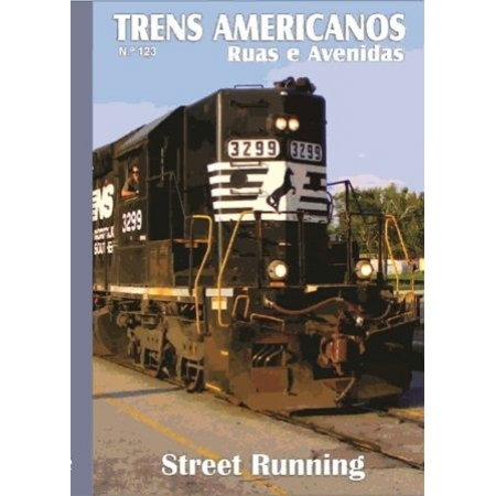 DVD Trens Americanos Ruas e Avenidas - TRENS E FERROVIAS - 123