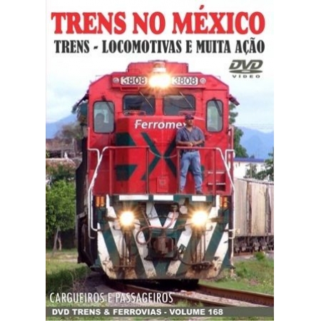DVD Trens no México - TRENS E FERROVIAS - 168