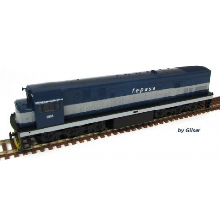 Locomotiva U20C Customizada FEPASA Fase I # 3820 - CU106
