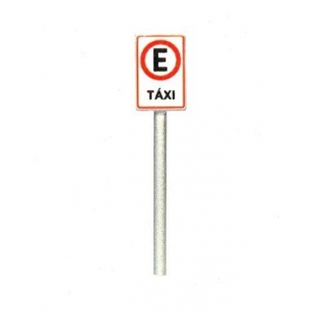 Placa Ponto de Taxi - MAGGIORA - MA027
