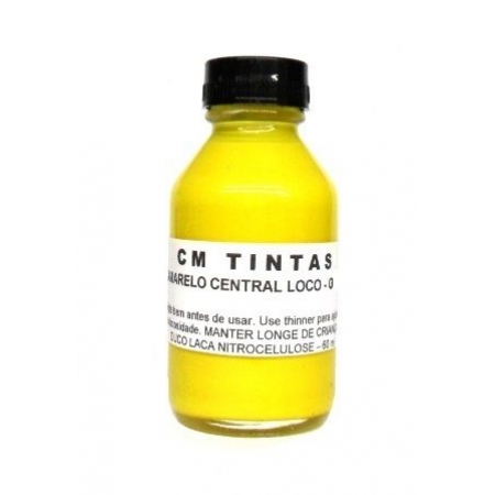 Tinta Locomotiva EFCB Amarelo - CM TINTAS - CB05
