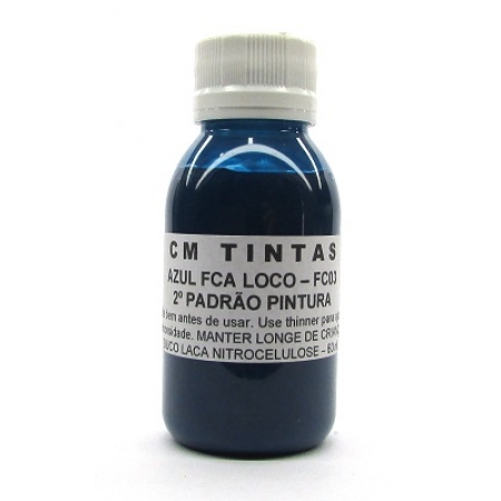 Tinta Locomotiva FCA Azul - CM TINTAS - FC03