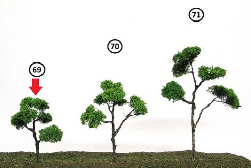 Á�rvore Floresta Amapá 9 cm - RVORES DE MAQUETES - 69 - SHOPferreo