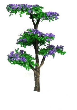 Árvore Florida Roxa 9 cm - FELIPPI - FE020  - SHOPferreo