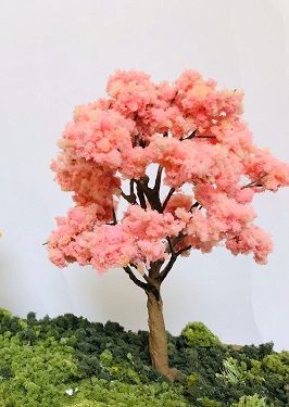 Árvore Ipê Rosa 10 cm - HOBBY TREES - IPROS  - SHOPferreo